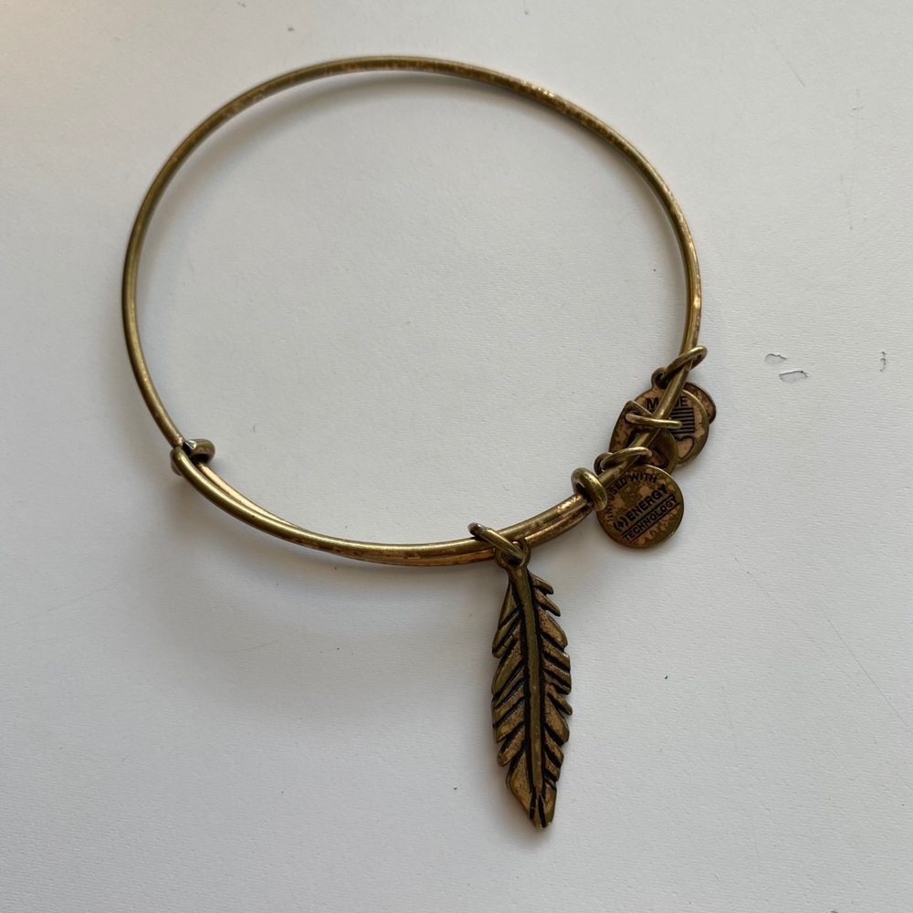 Alex and Ani Feather Bracelet